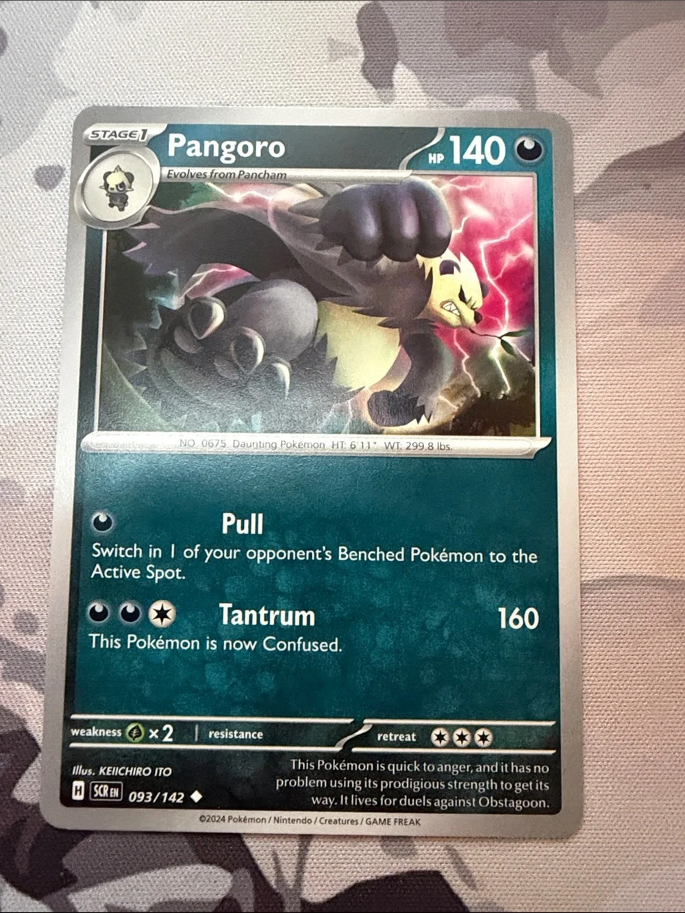 Pancham & Pangoro Evolution Lot | 3 Pokémon Cards | ✨5/$25✨